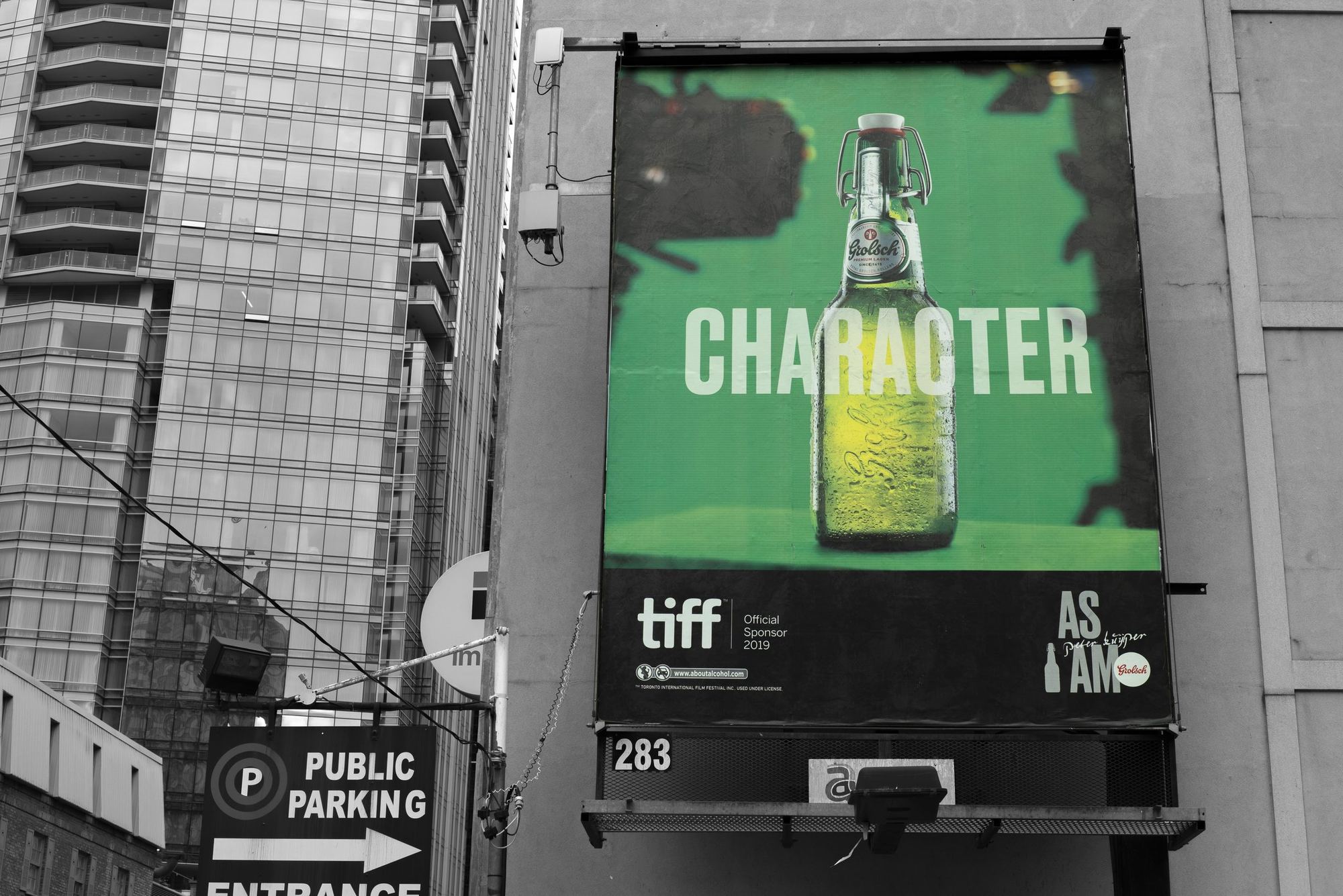 Grolsch Character campaign at TIFF